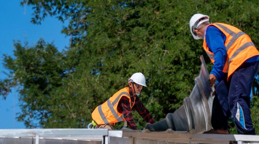 Professional new roof installation services in Balsam, NC